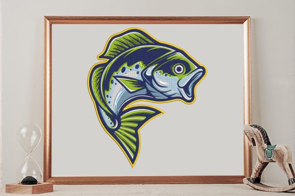 Bass Fish Embroidery Design Review