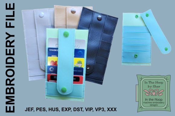 Credit Card Wallet Embroidery Review