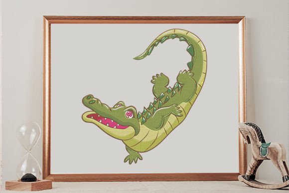 Cute Crocodile Embroidery Review