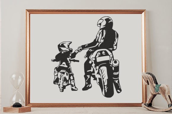 Dad and Son Embroidery Design Review