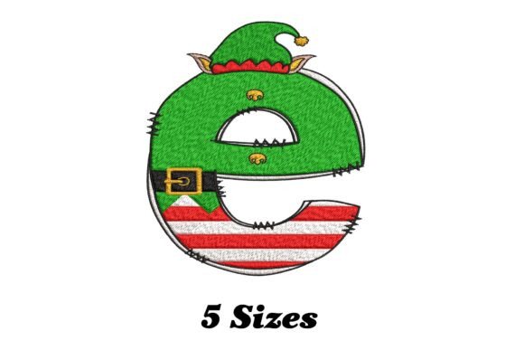Elf Letter E Christmas Embroidery Review