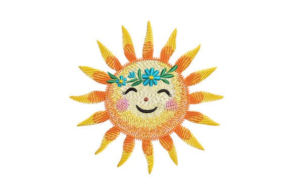 Flower Sun Embroidery Design Review