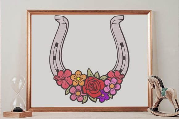 Horseshoe and Flowers Embroidery Review