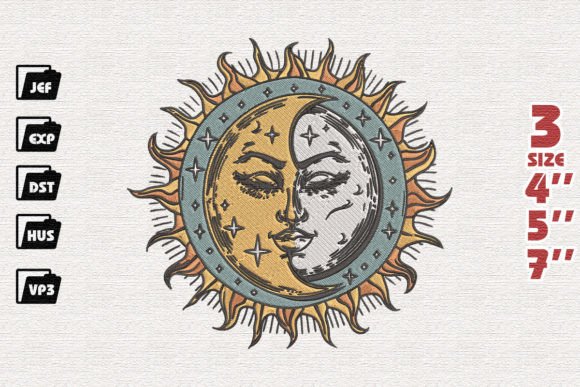 Magic Sun and Moon Embroidery Review