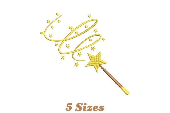 Sparkling Magic Wand Embroidery Review